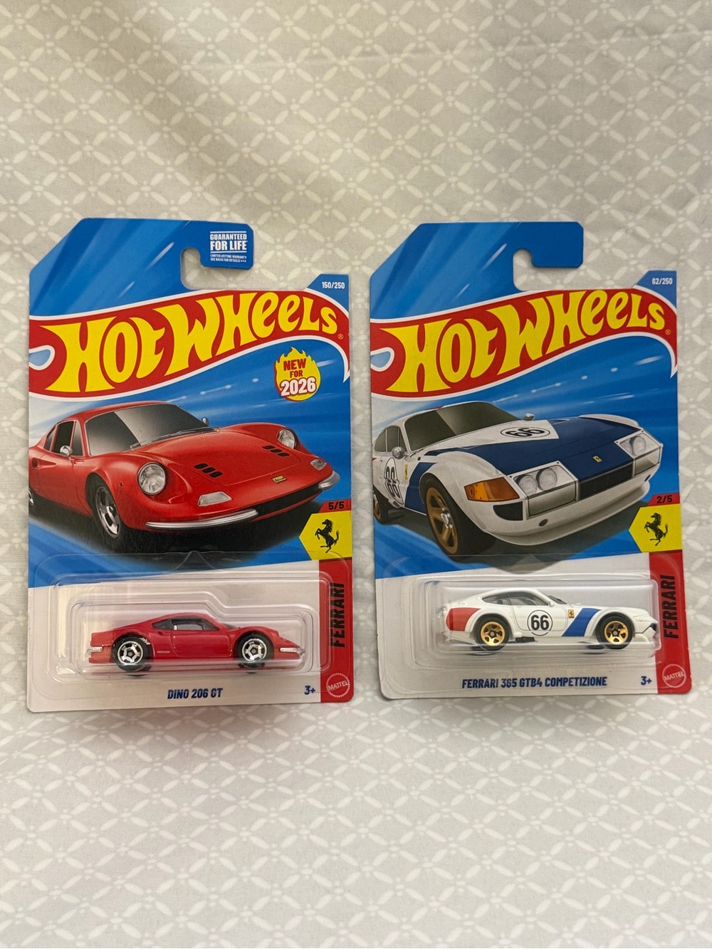 Ferrari Dino 206 GT & Ferrari 365 GTB4 Competizione.